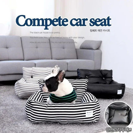 Luxury Pet Car Seat Pad with Safety Belt - Wnkrs