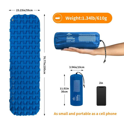 Camping Mat Ultralight Sleeping Pad - Wnkrs