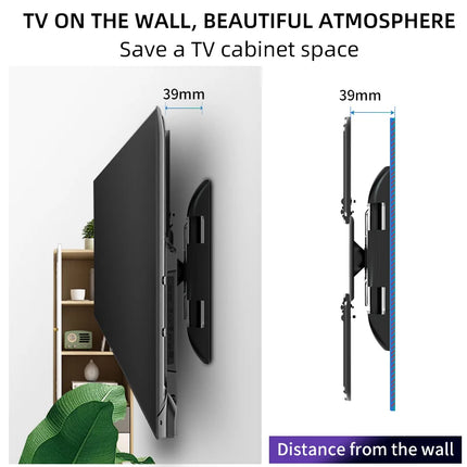 32"-58" Full Motion TV Wall Mount with Articulating Arms and Tilt