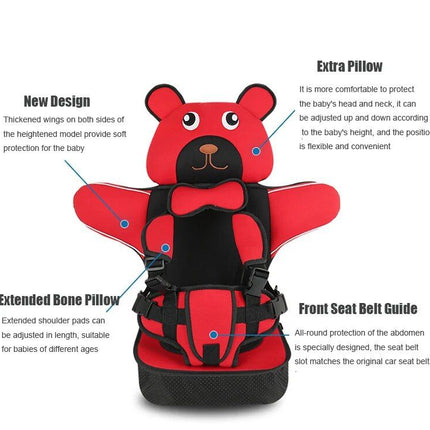 Adjustable Breathable Baby Car Seat Cushion - Wnkrs