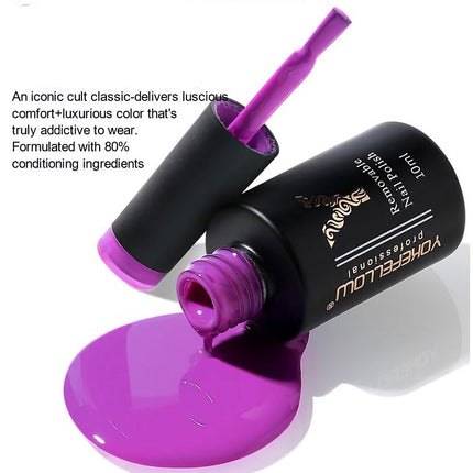 Vernis à ongles gel violet