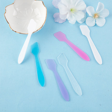 Lot de 10 mini spatules cosmétiques pour crèmes pour le visage et masques de maquillage