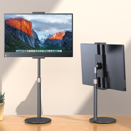 Adjustable Rotating Portable Monitor Stand - Enhance Your Work Setup!