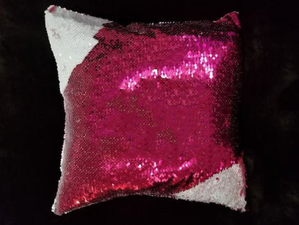 Sequins Throw Pillowcase with Custom Photo - Wnkrs