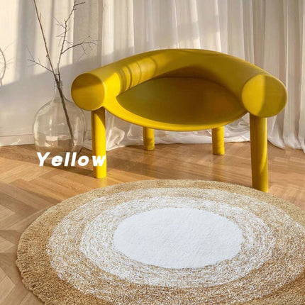 Round Thickened Carpet Bedroom Bedside Girl Simple And Dirty - Wnkrs