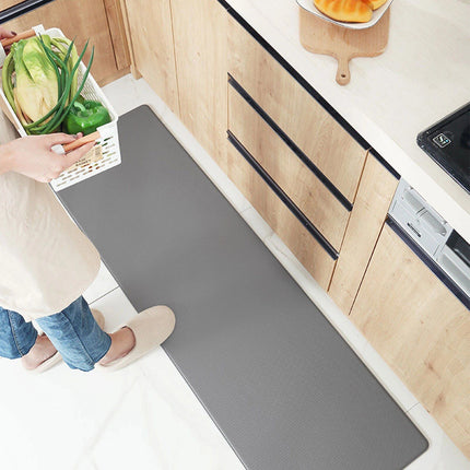 Gray Waterproof Anti-Fatigue Kitchen Mats - Wnkrs