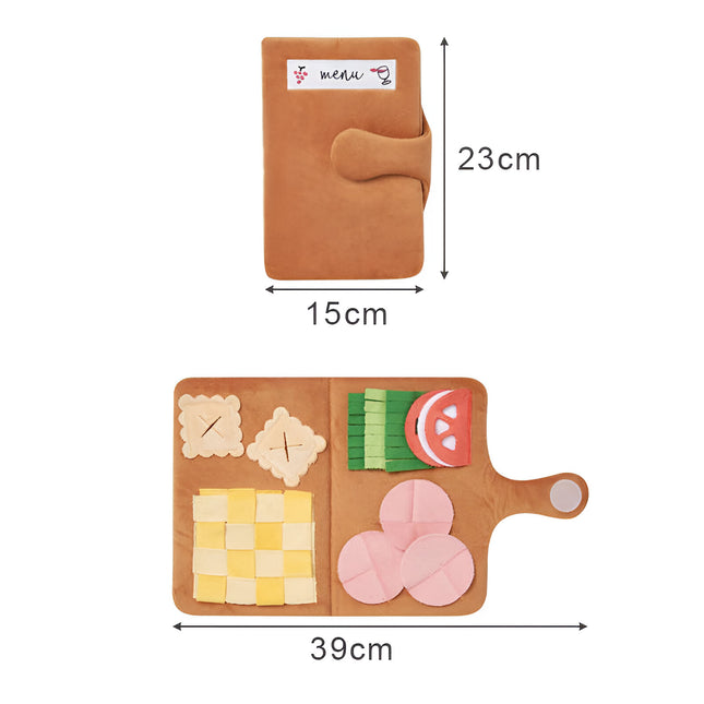 Tapis de reniflement interactif pour chien