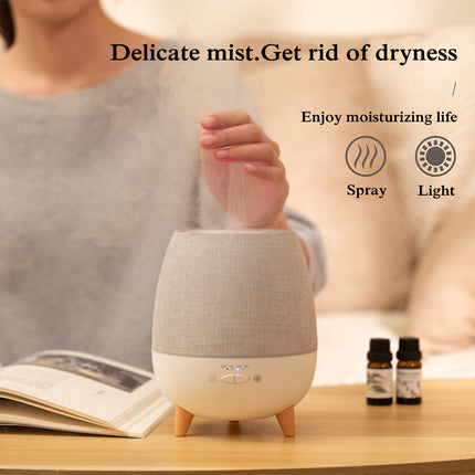 24V Essential Oil Diffuser with Warm LED Night Lamp & Ultrasonic Humidifier