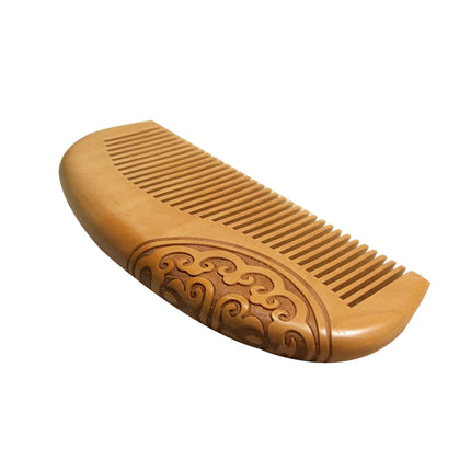 Brosse à cheveux en bois de pêcher