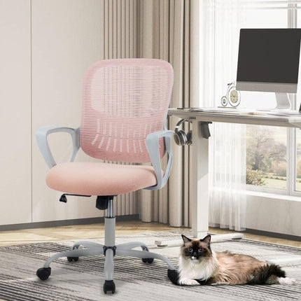 Mid Back Ergonomic Mesh Office Chair - Wnkrs