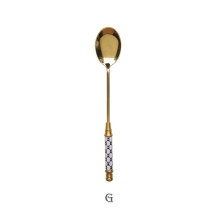 Elegant Stainless Steel Dessert Spoon