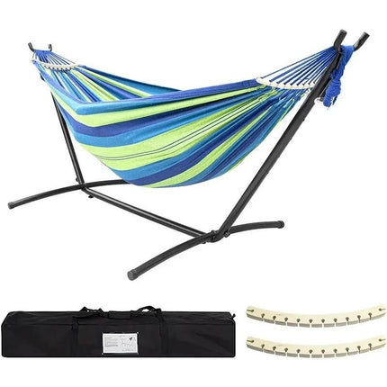 Luxurious Double Hammock with Stand - Wnkrs