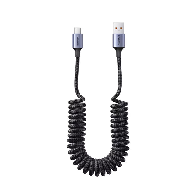 100W USB Type-C Telescopic Fast Charging Cable for Huawei & Xiaomi