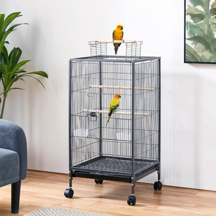 40 Inch Wrought Iron Bird Cage