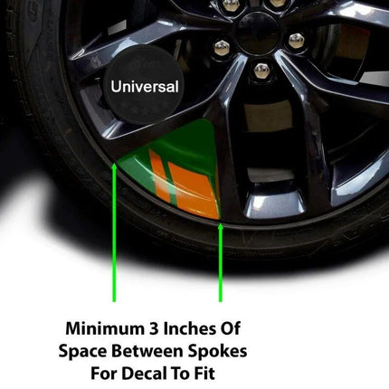 Reflective Car Wheel Rim Stickers - Wnkrs