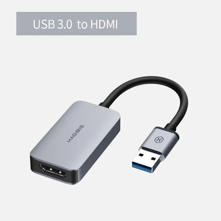 Adaptateur USB 3.0 vers HDMI et VGA | Convertisseur double écran 1080P pour Windows et Mac