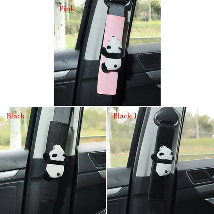 Adjustable Panda Seat Belt Shoulder Pad - Wnkrs