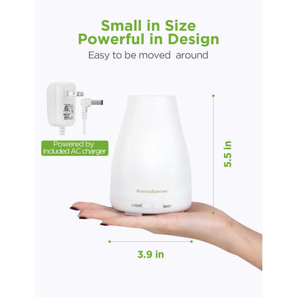 Mini Ultrasonic Aroma Diffuser & Essential Oil Air Purifier