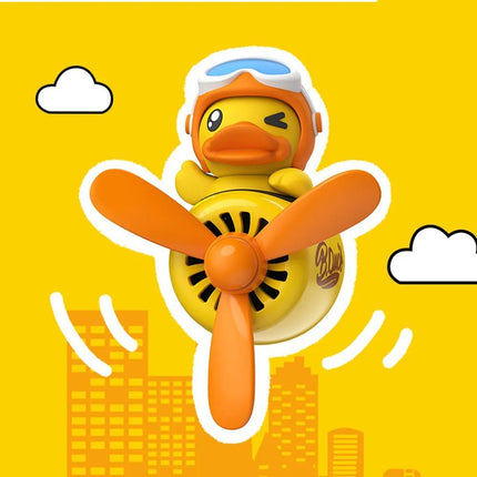 Duck Pilot Car Air Freshener with Rotating Propeller - Wnkrs