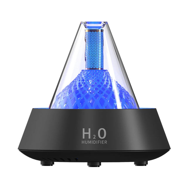 USB Ultrasonic Aroma Diffuser with Colorful LED Light - Mini Humidifier