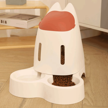 Distributeur automatique d'eau et de nourriture pour chats et chiens