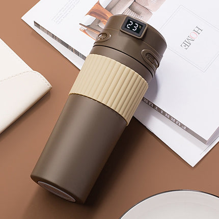 The New Stainless Steel Intelligent Temperature Display Coffee Cup Is Portable - Wnkrs