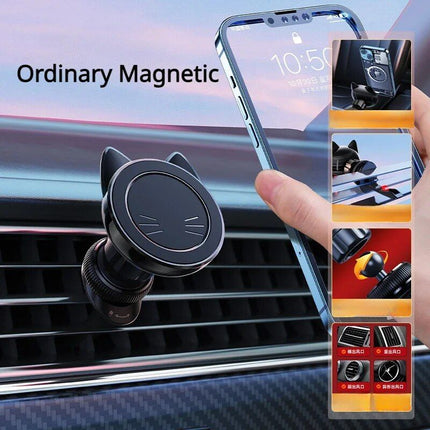 Universal Magnetic Car Phone Mount with Wireless Charging - Wnkrs