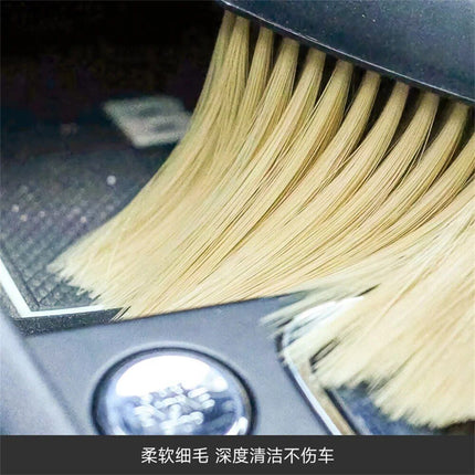 Compact Car Interior Soft Brush for Dashboard & Air Outlet - Wnkrs