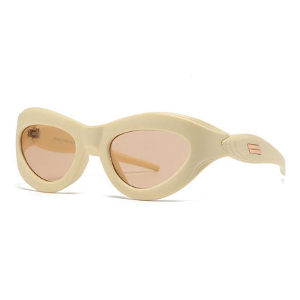 Oval Steampunk Sports Sunglasses