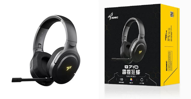 Wireless Bluetooth Gaming Headset with HD Mic & Noise Reduction - Wnkrs