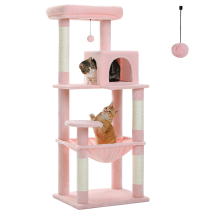 Torre de árbol para gatos de varios niveles