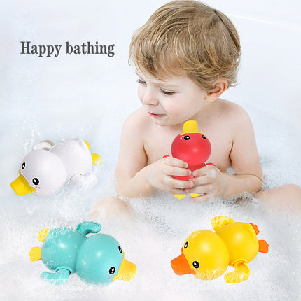 Patitos de baño clásicos con mecanismo de relojería: divertidos juguetes de baño para bebés de 0 a 6 años