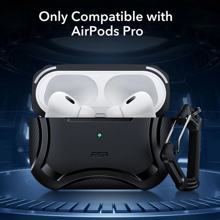 AirPods Pro 2 Case with HaloLock: Armor Tough Protective Case with Keychain - Wnkrs