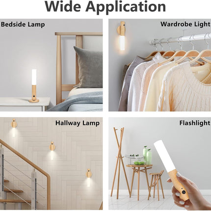 Rechargeable Motion Sensor Magnetic LED Night Light