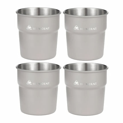 Portable 300ml Stainless Steel Camping Cup