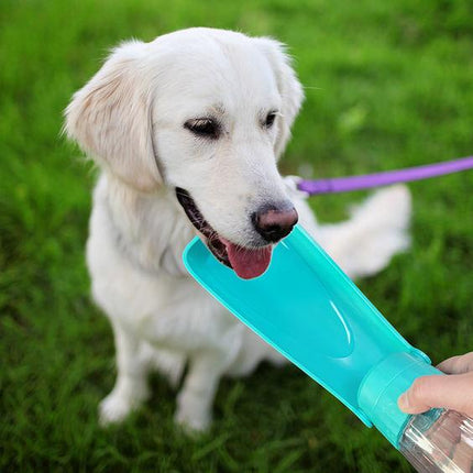 Portable Foldable Dog Water Bottle Dispenser