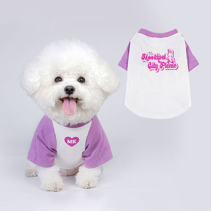 Camiseta ligera de verano para mascotas