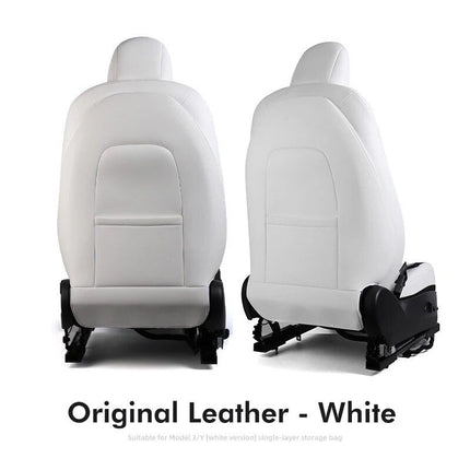 Luxury Microfiber Leather Car Seat Back Protector Pads - Wnkrs