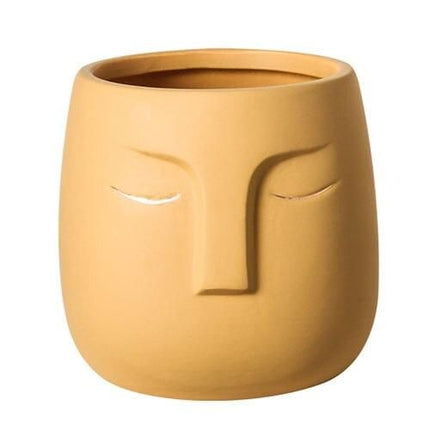 Charming European Style Ceramic Head Vase - Wnkrs