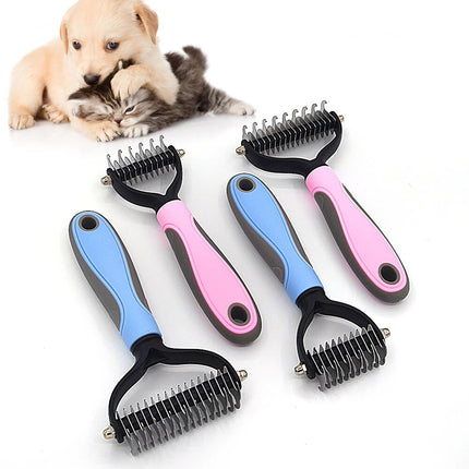 Outil de toilettage pour animaux de compagnie de qualité supérieure – Brosse de toilettage pour chiens et chats en acier inoxydable