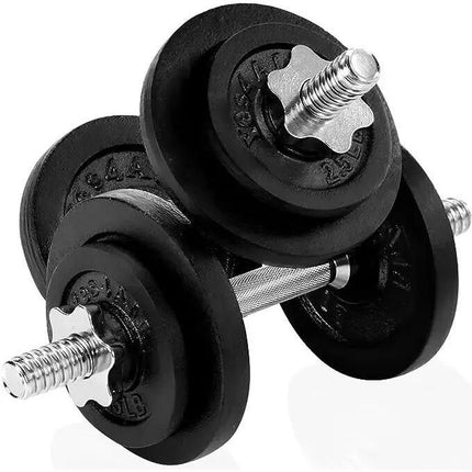 Adjustable Cast Iron Dumbbell Set for Full Body Workout - Wnkrs