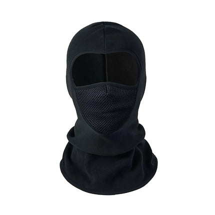 Winter Velvet Warm Breathable Ski Hood with Visor - Unisex Outdoor Cold Weather Gear - Wnkrs