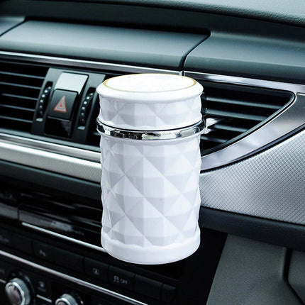 LED-Lit Portable Car Ashtray with Smoke Extractor - Wnkrs