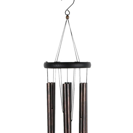 Elegant Bronze Pine Metal Wind Chime - Wnkrs