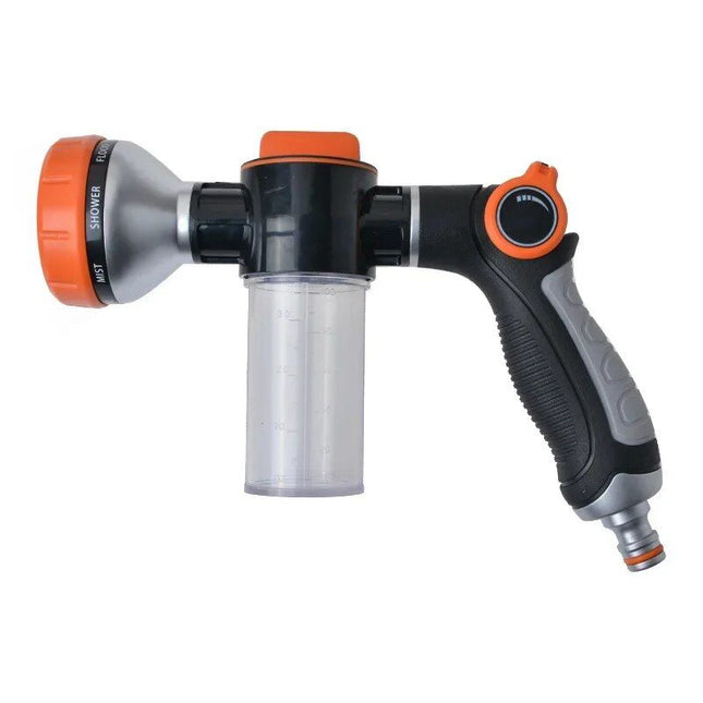 High-Pressure Car Washer Foam Sprayer with 8 Watering Modes - Wnkrs