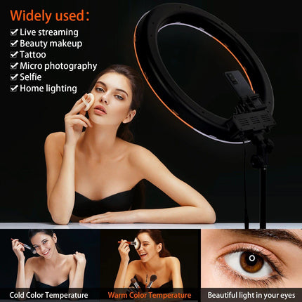 18 Inch LED Ring Light Photography Lamp - Wnkrs