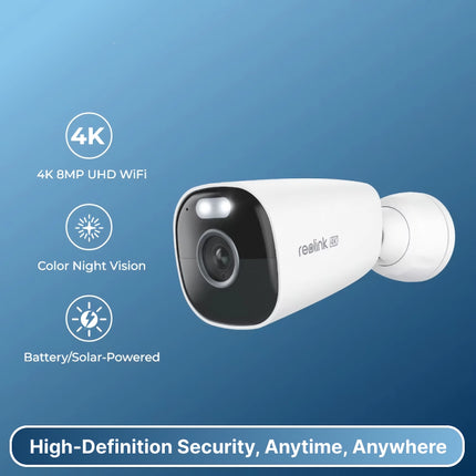 4K 8MP WiFi Security Camera