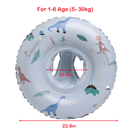 Asiento inflable tipo tubo para natación de bebés