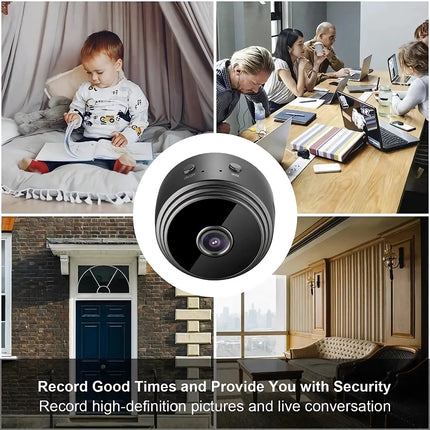 Compact 1080P WiFi Camera for Home Security and Surveillance