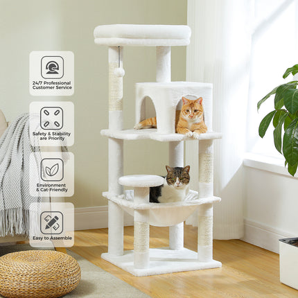 Torre de árbol para gatos de varios niveles